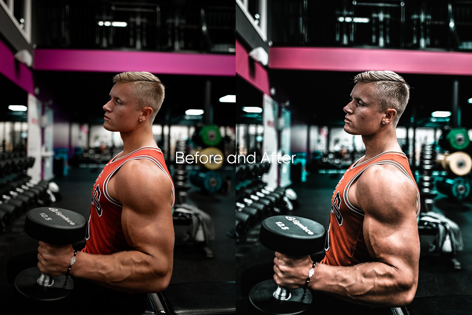 ba4 gym fitness oak presets for lightroom 530