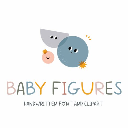 Baby figures | Handwritten font cover image.