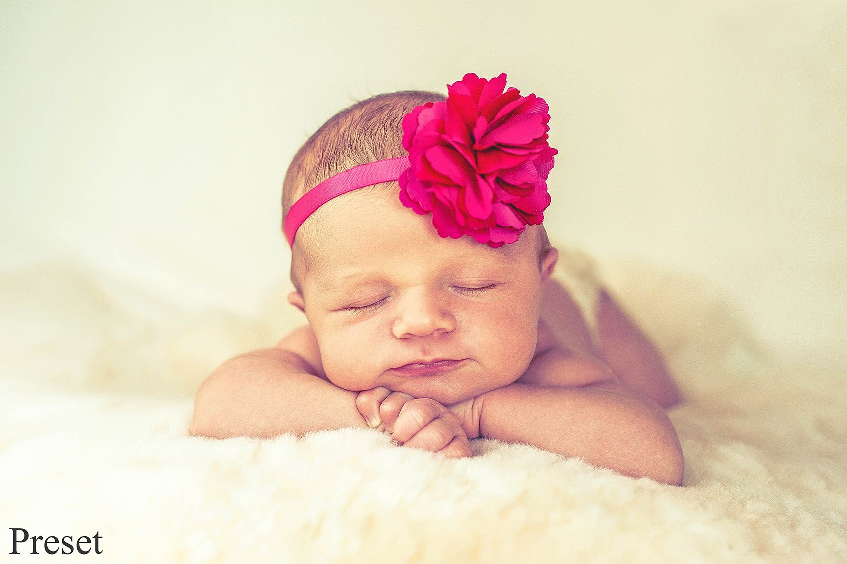 50 Baby Presets for Lightroomcover image.