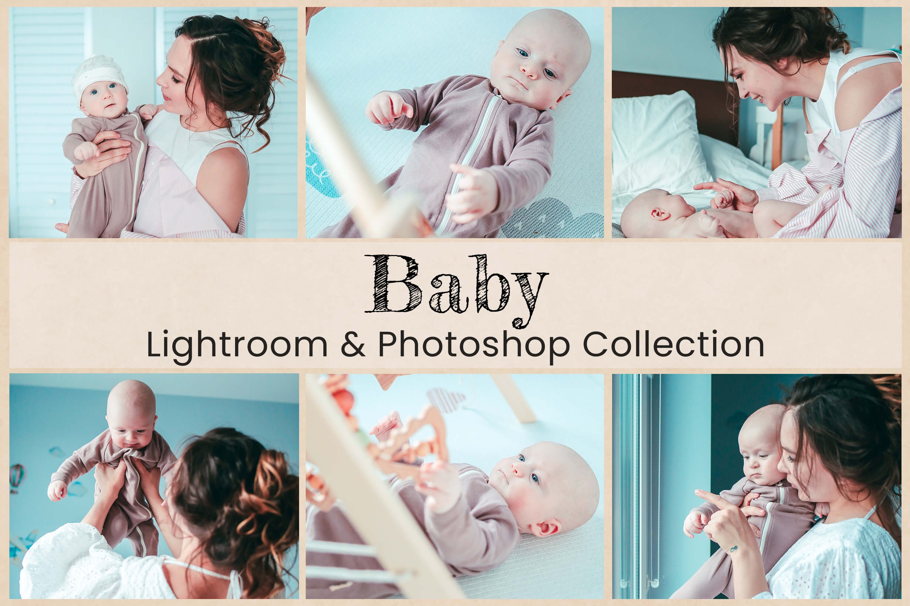 Baby Lightroom Photoshop LUTscover image.