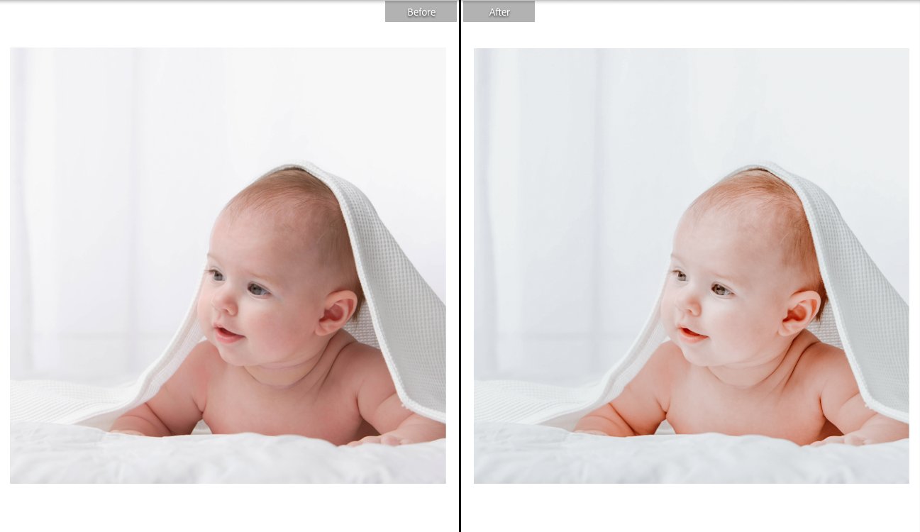 BABY MOBILE LIGHTROOM PRESETpreview image.