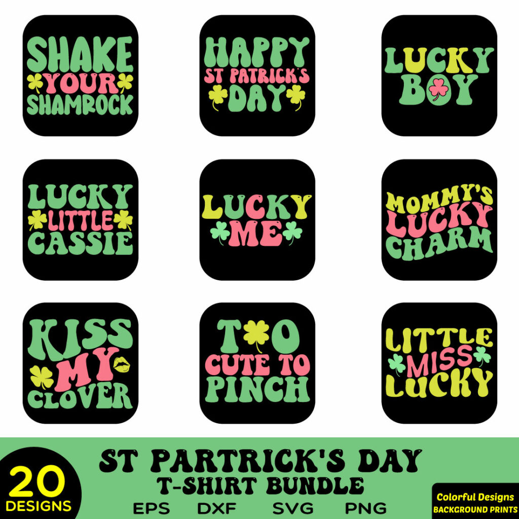 Lot De 20 T-shirts St Patrick's Day Pour Fête/bar - Tailles S à 2XL (17 Hommes, 3 Femmes) - Occasion