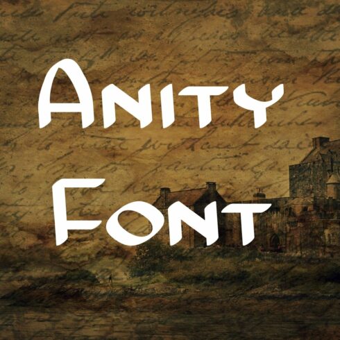 Anity Font cover image.