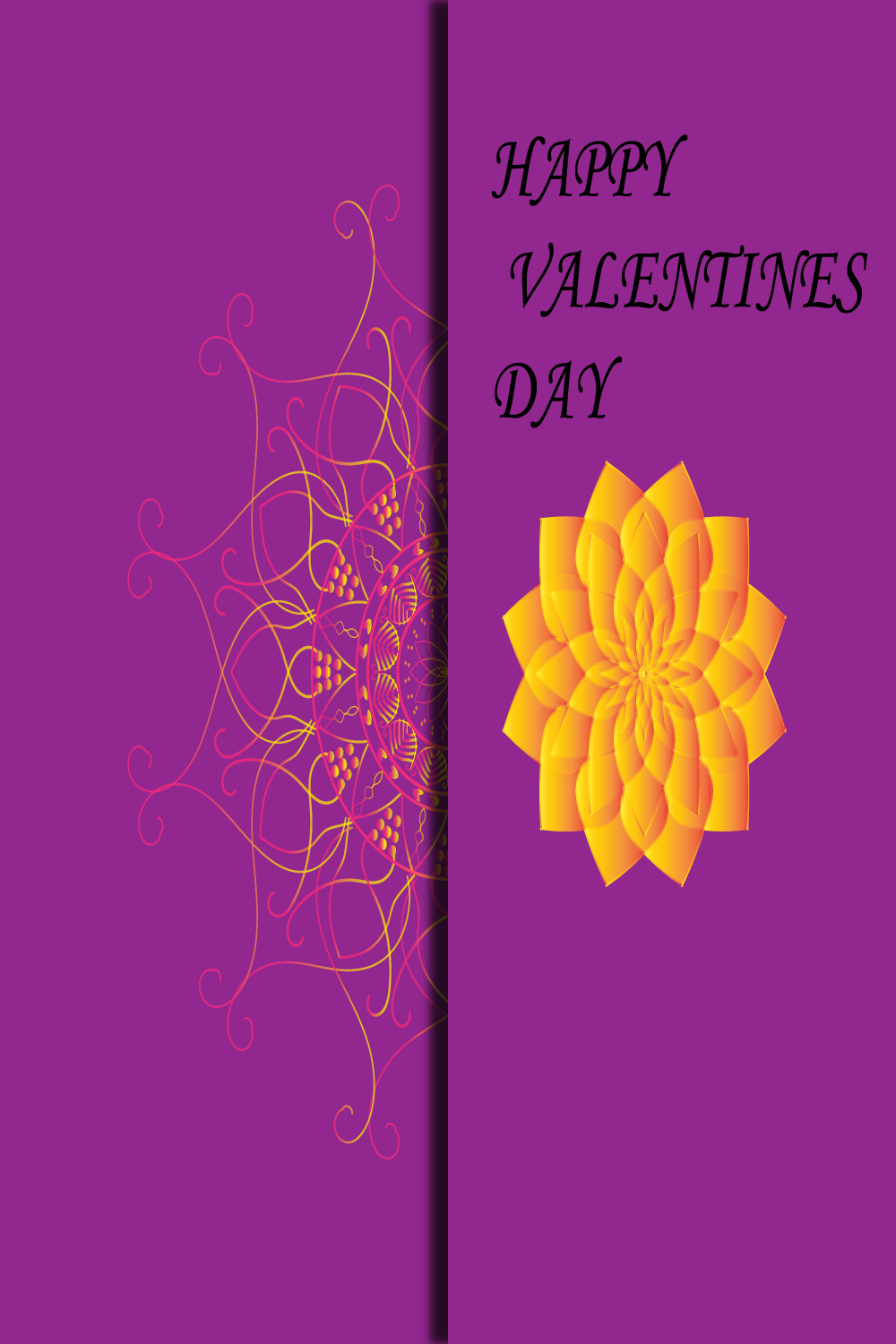 HAPPY VALENTINES DAY pinterest preview image.