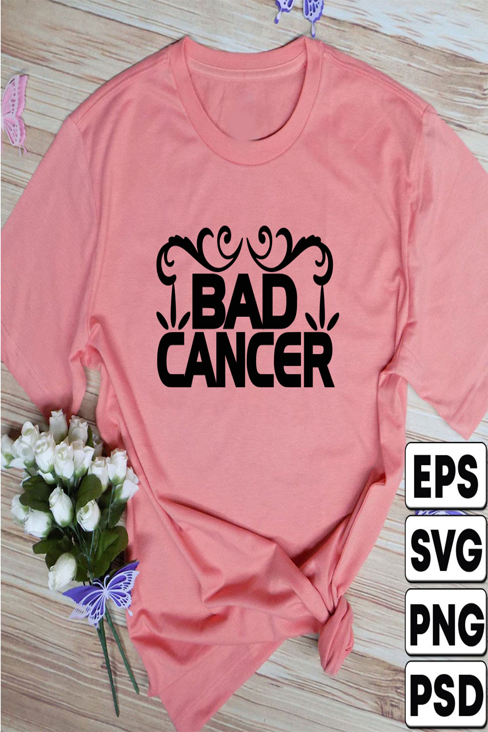 Bad Cancer pinterest preview image.