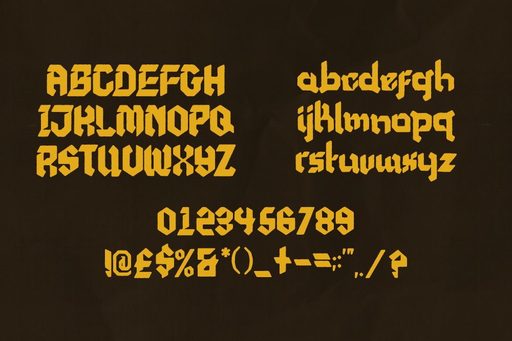 Bad Wizard Display Font preview image.