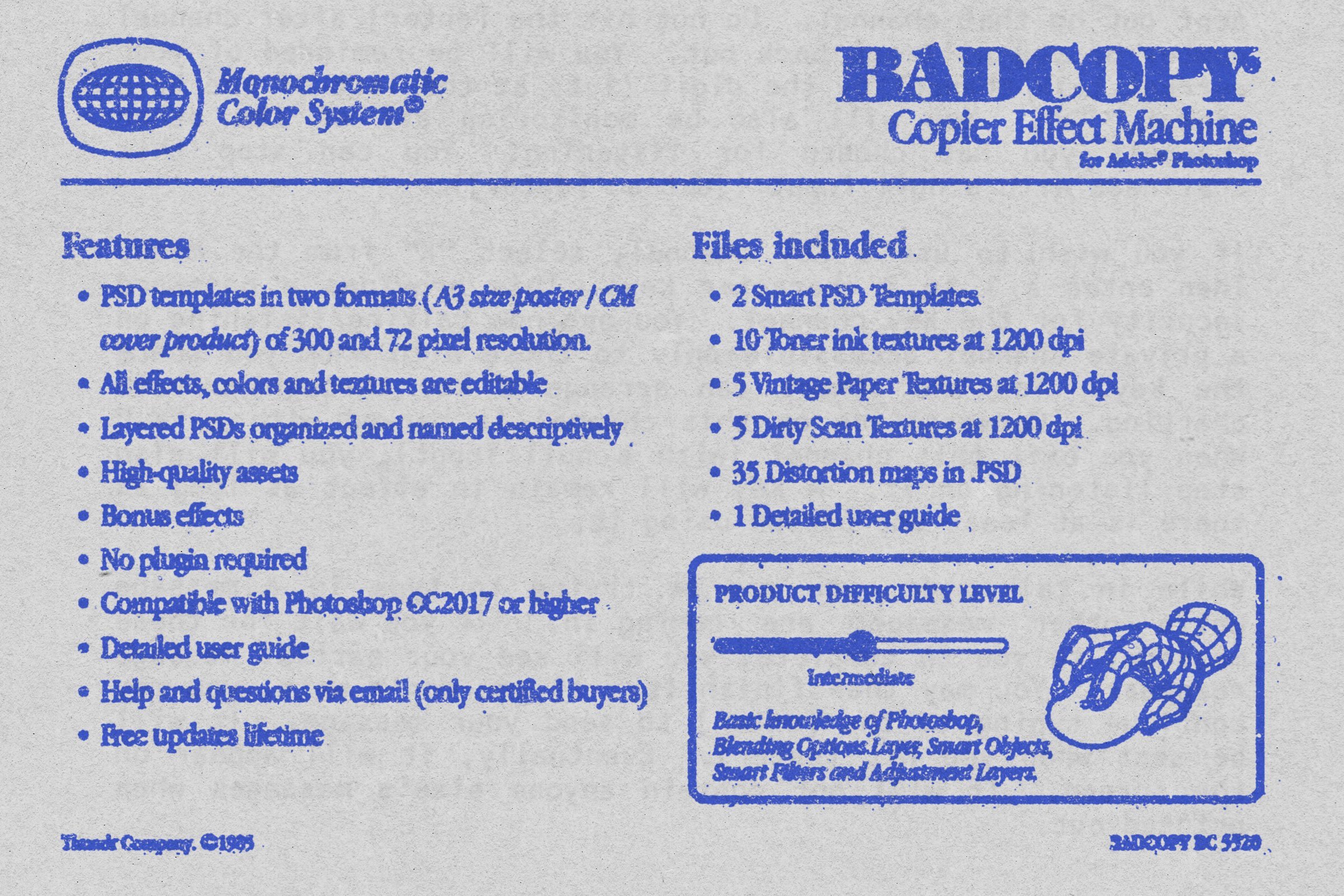 badcopy® features 266