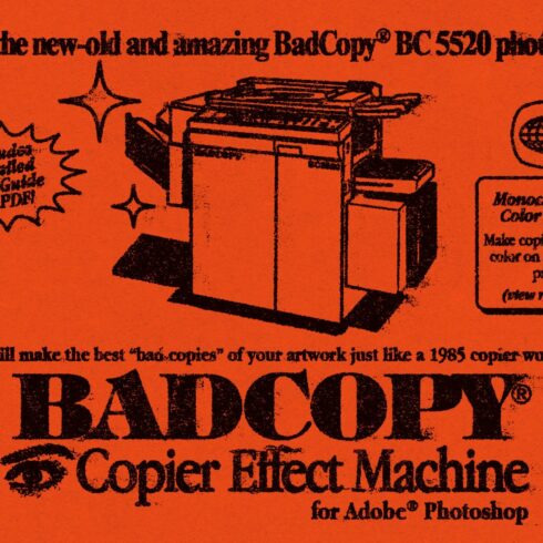 BADCOPY Copier Effect Machine for PScover image.