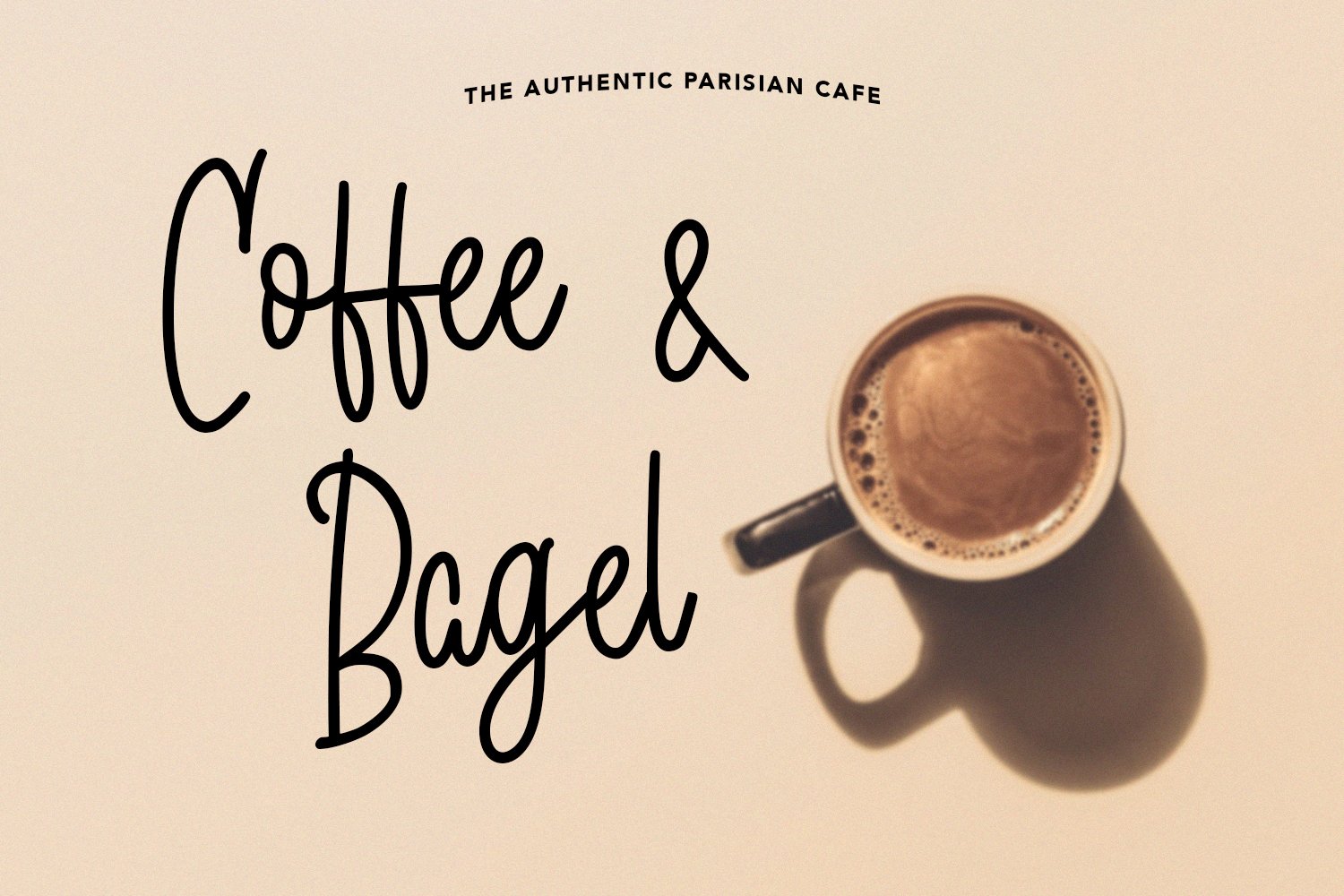 bagelorts handwritten script font 3 698