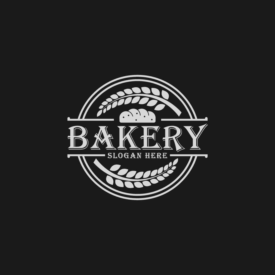 Bakery Logo Design preview image.