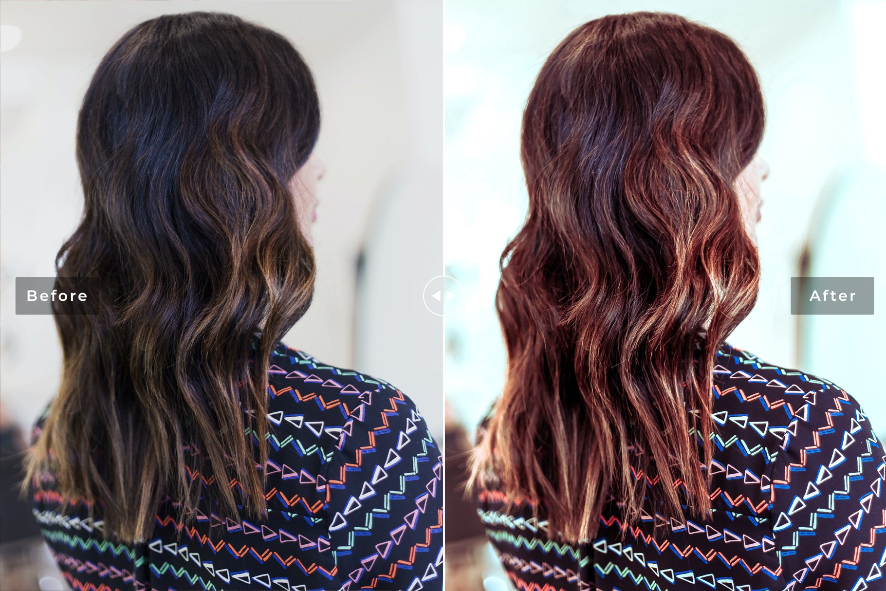 balayage mobile desktop lightroom presets preview 4 554