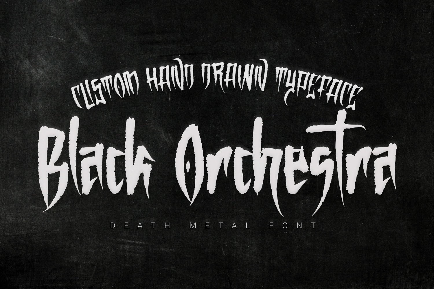 Black Orchestra - Blackletter font cover image.