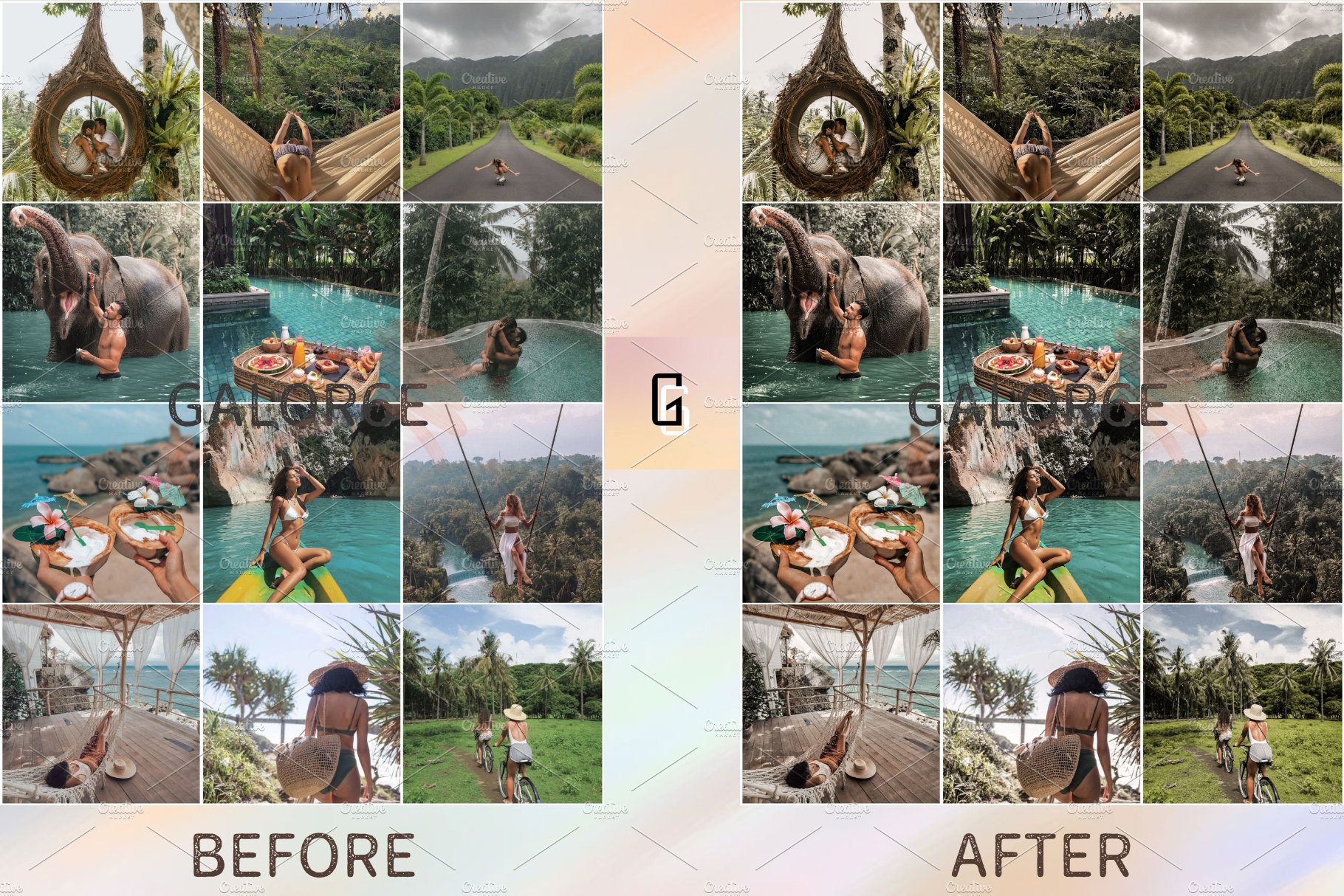 Lightroom Preset BALI by GALOR6Epreview image.