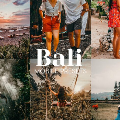 Bali Lightroom Mobile Presetscover image.