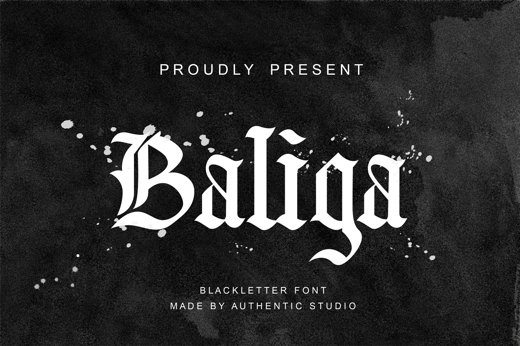 Baliga Blackletter cover image.