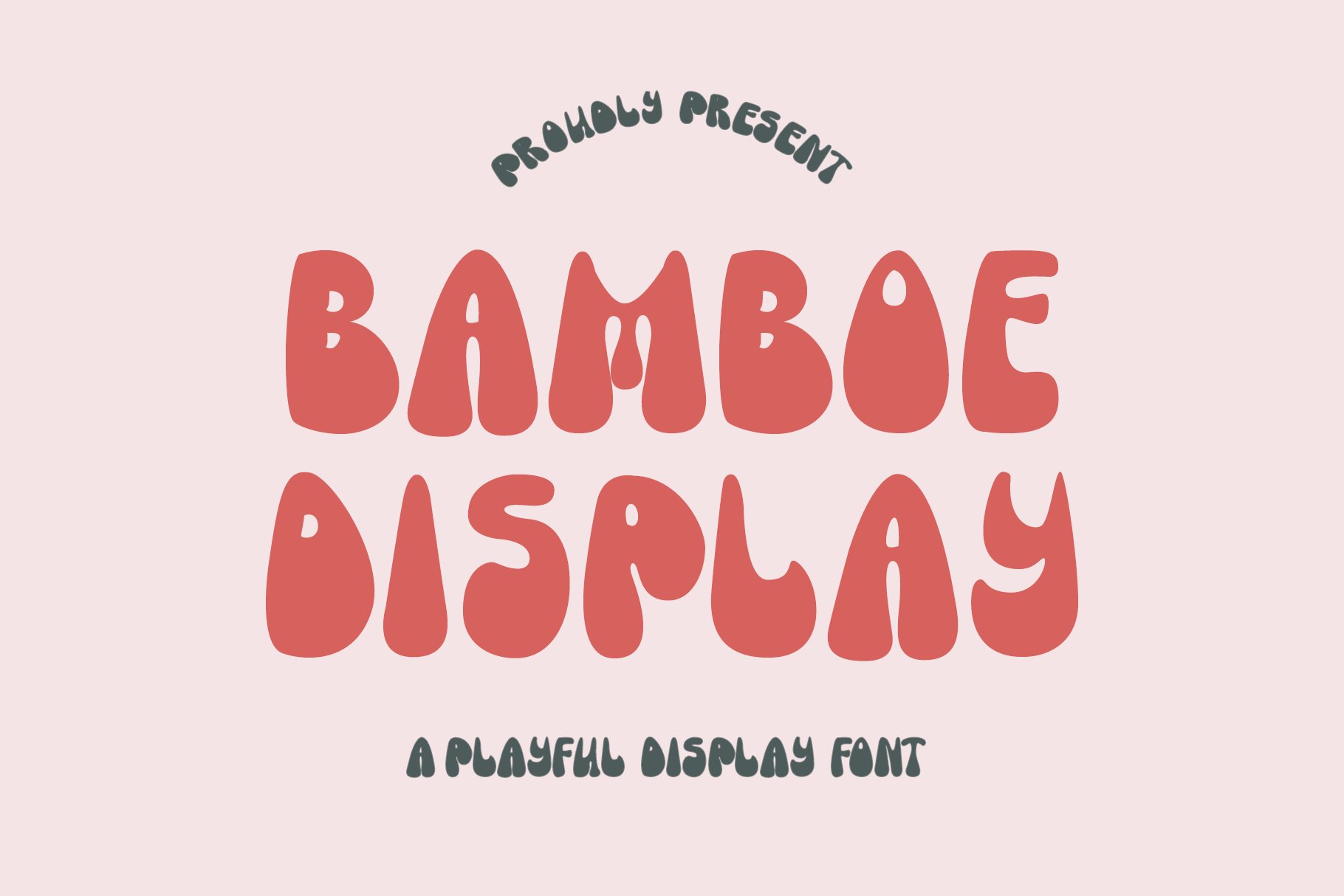 Bamboe Display Font cover image.