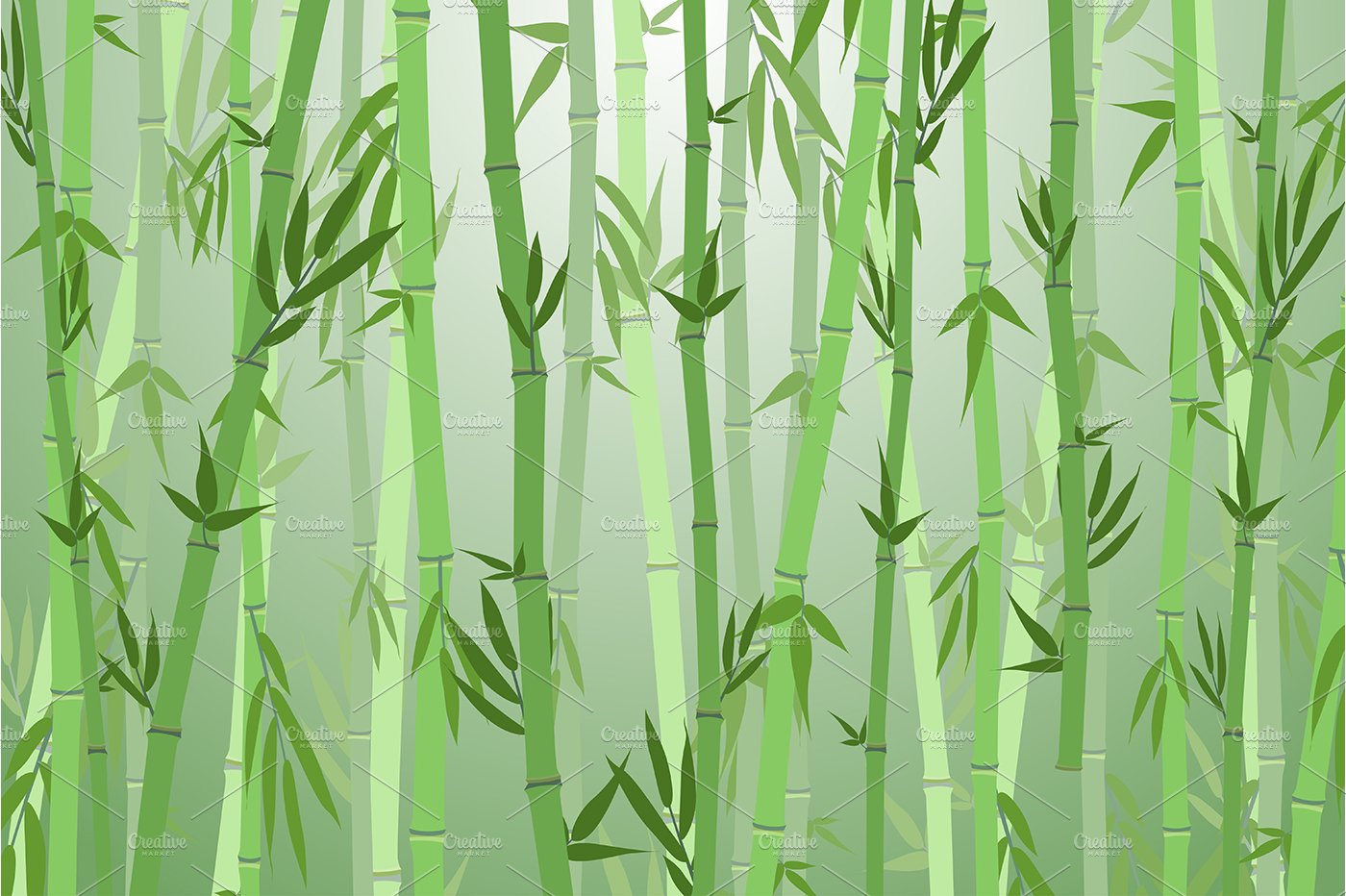 Bamboo Forest Landscape Background cover image.