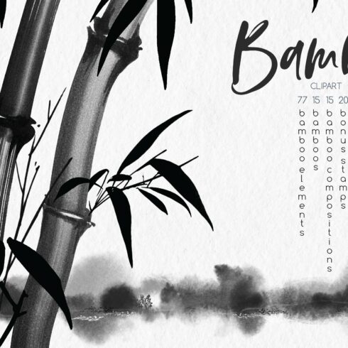 Bamboo clipart cover image.