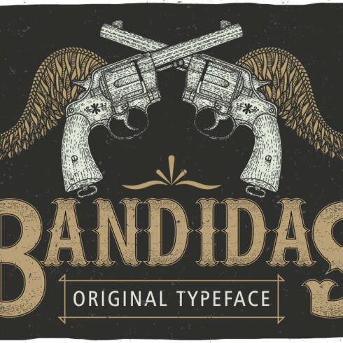 Bandidas Label Font cover image.