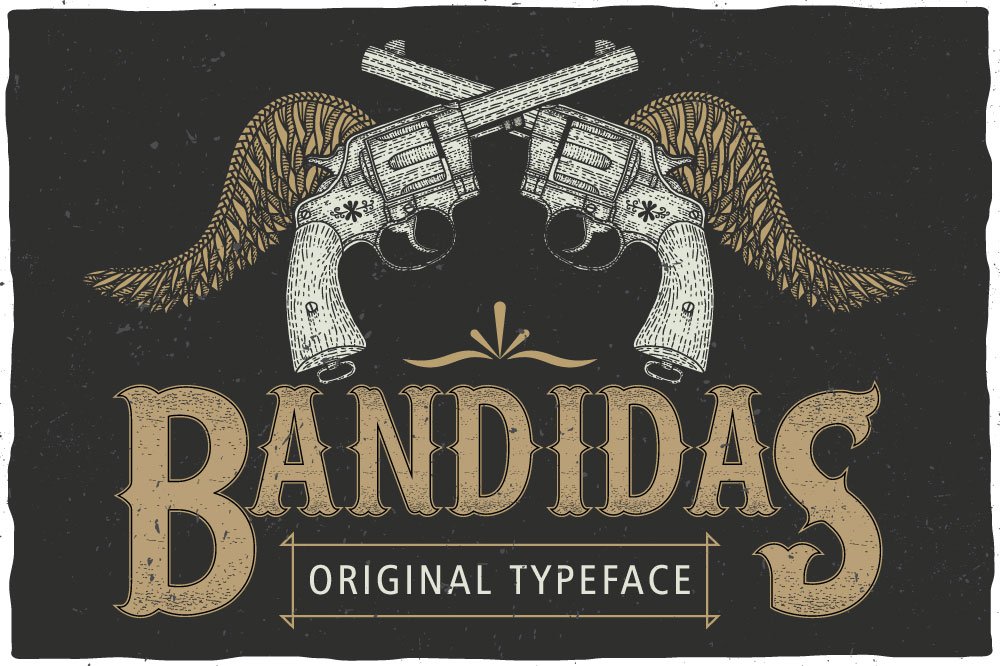 Bandidas Label Font cover image.