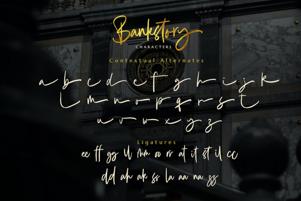 Bankstory - Handwritten Font – MasterBundles