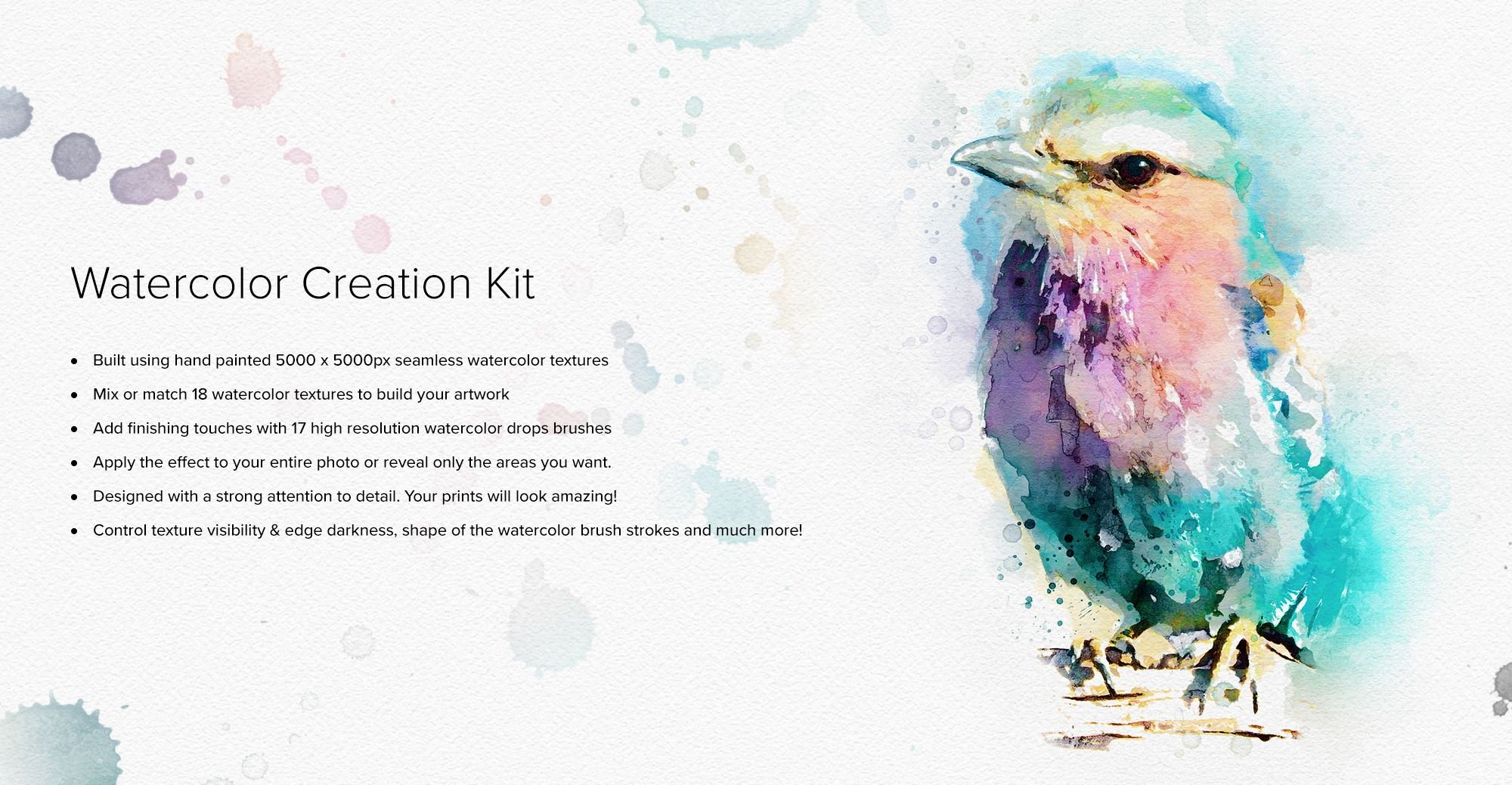 Watercolor Creation Kitpreview image.