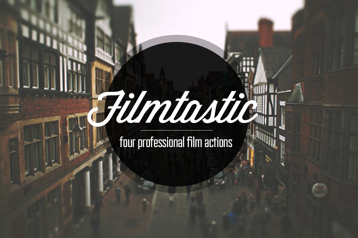 Filmtastic Photoshop Film Actionscover image.