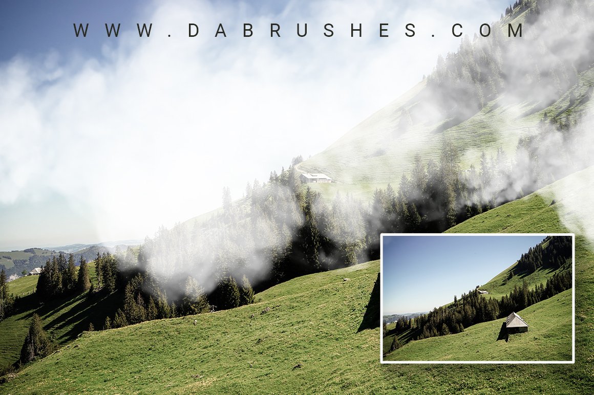 30 Smoke Photoshop Brushespreview image.