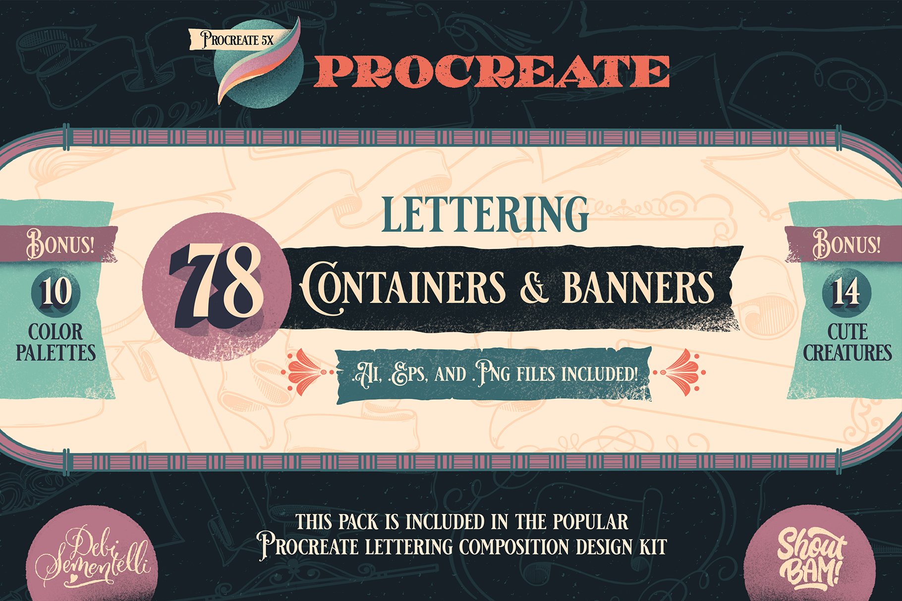 Procreate Banners & Containerscover image.