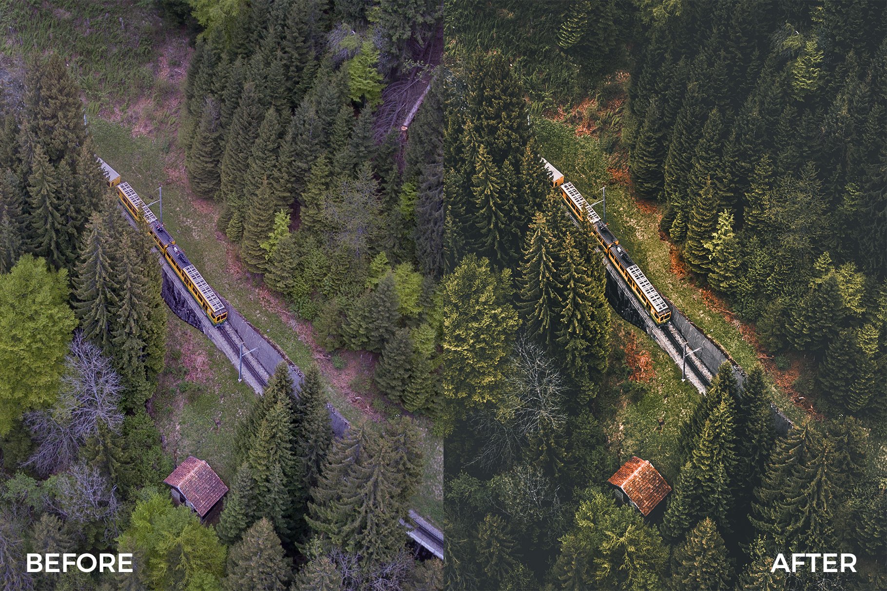 banner drone preset before after kital 446