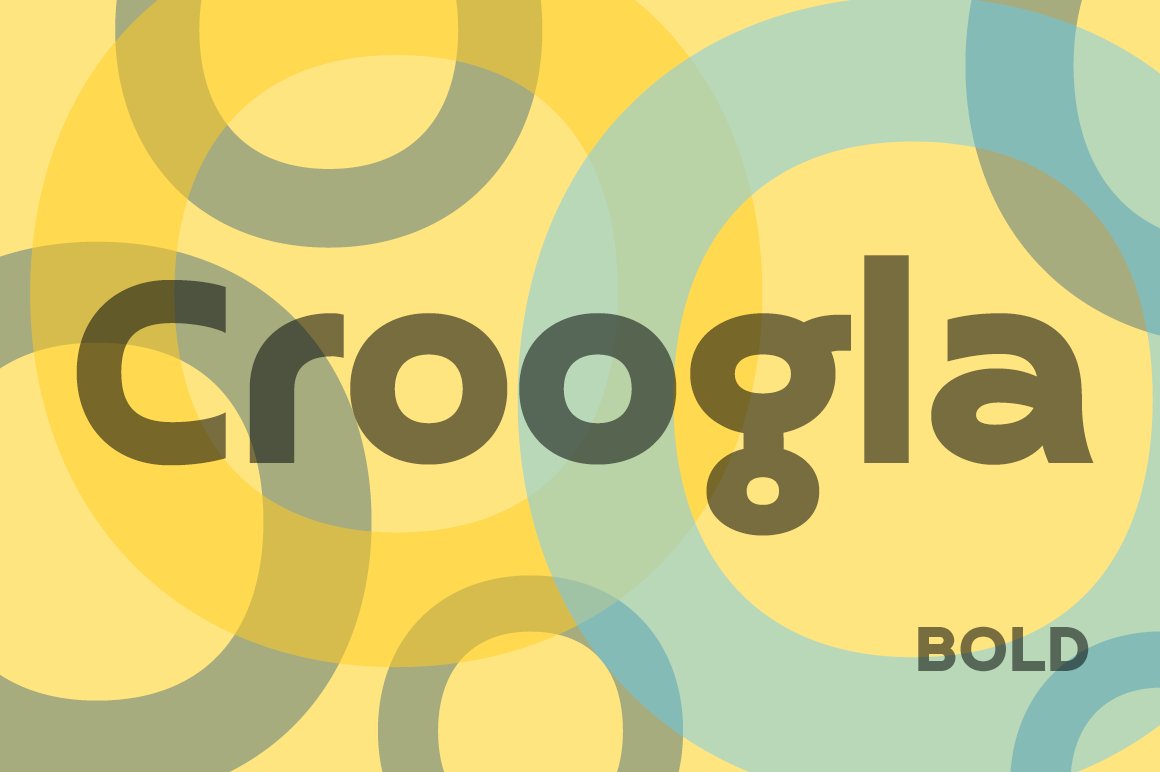 Croogla 4F Bold cover image.