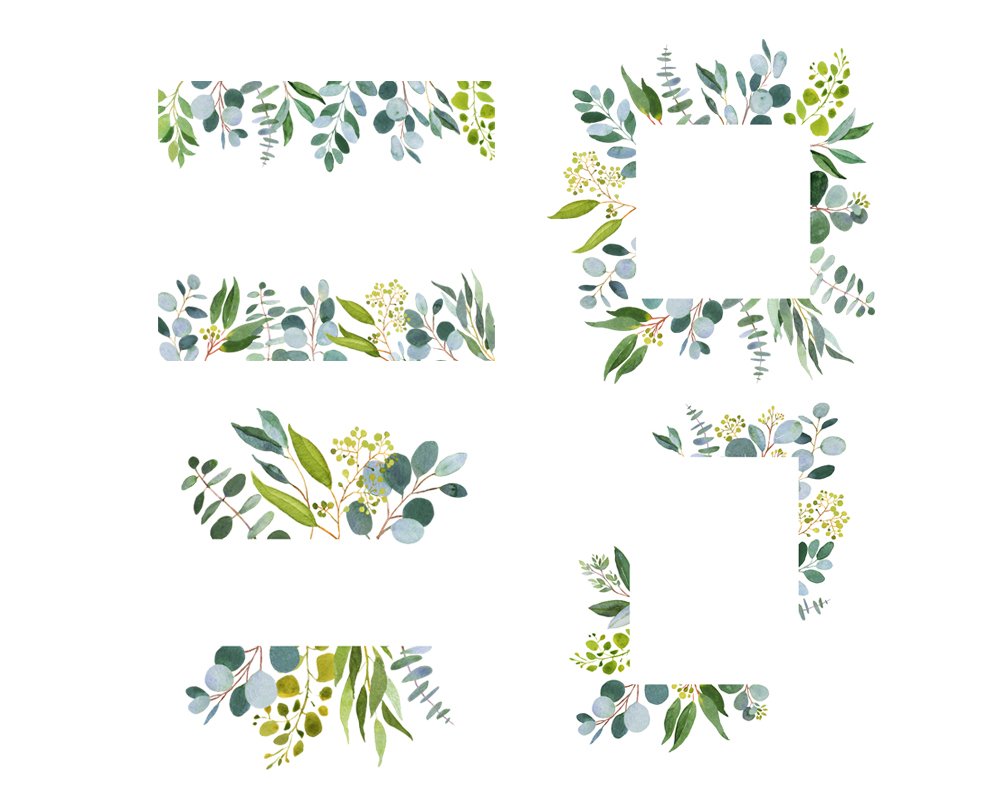 The letter f is made up of leaves and flowers.