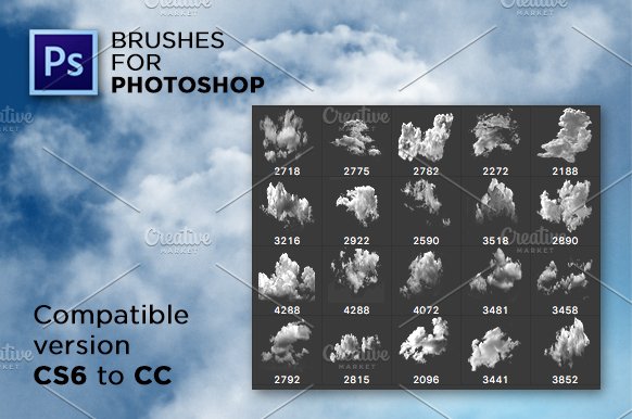 Clouds brushes Volume 4preview image.