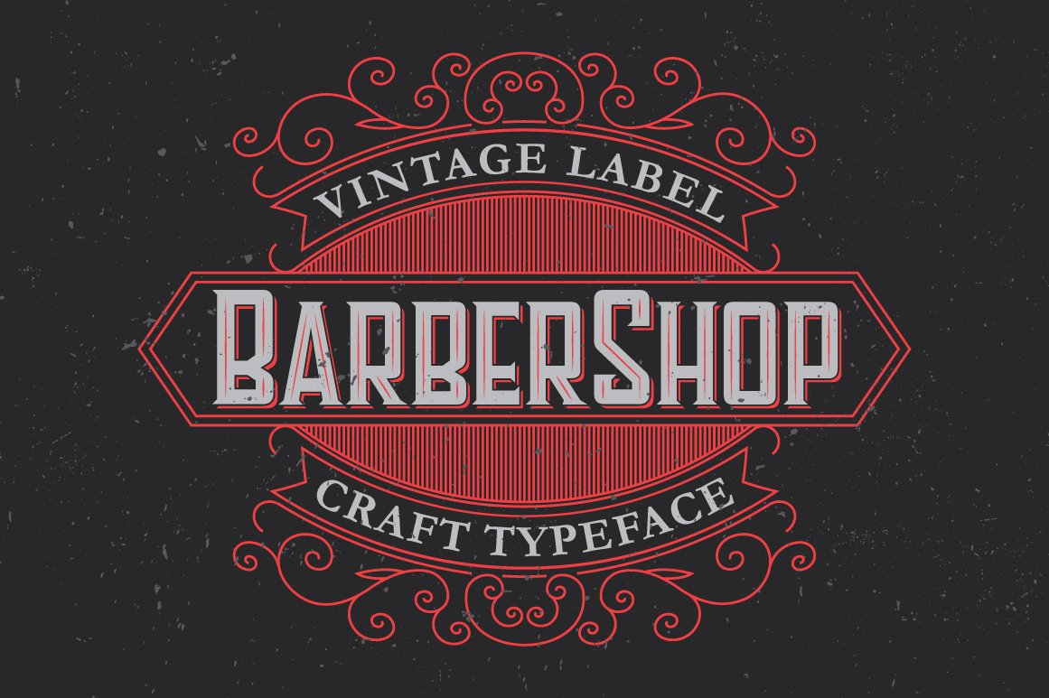 Barber Label Typeface cover image.