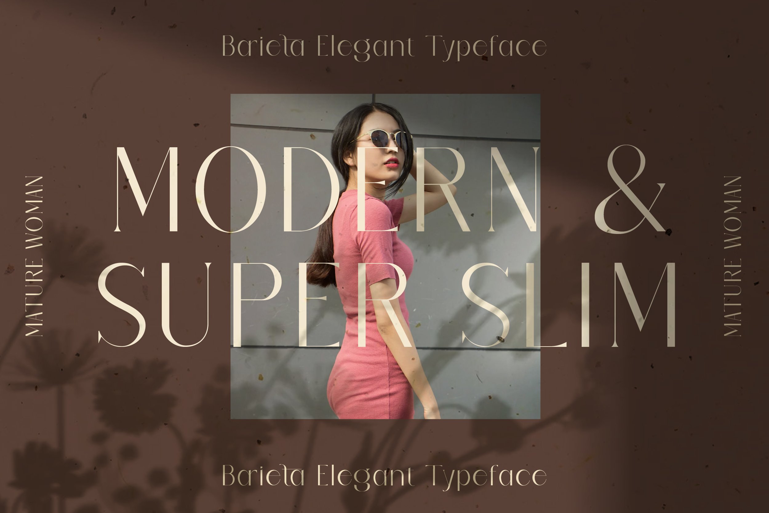 Barieta Elegant Typeface preview image.