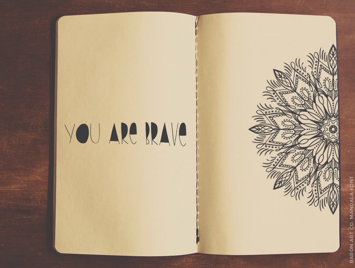 Illustration Mandala Symbols