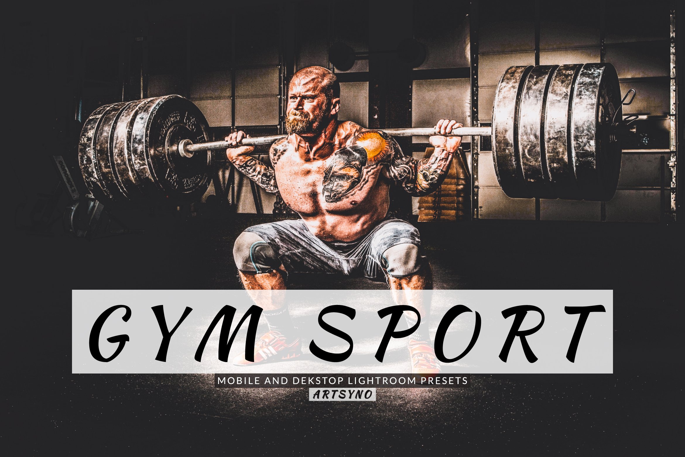 Gym Sport Lightroom Presetscover image.