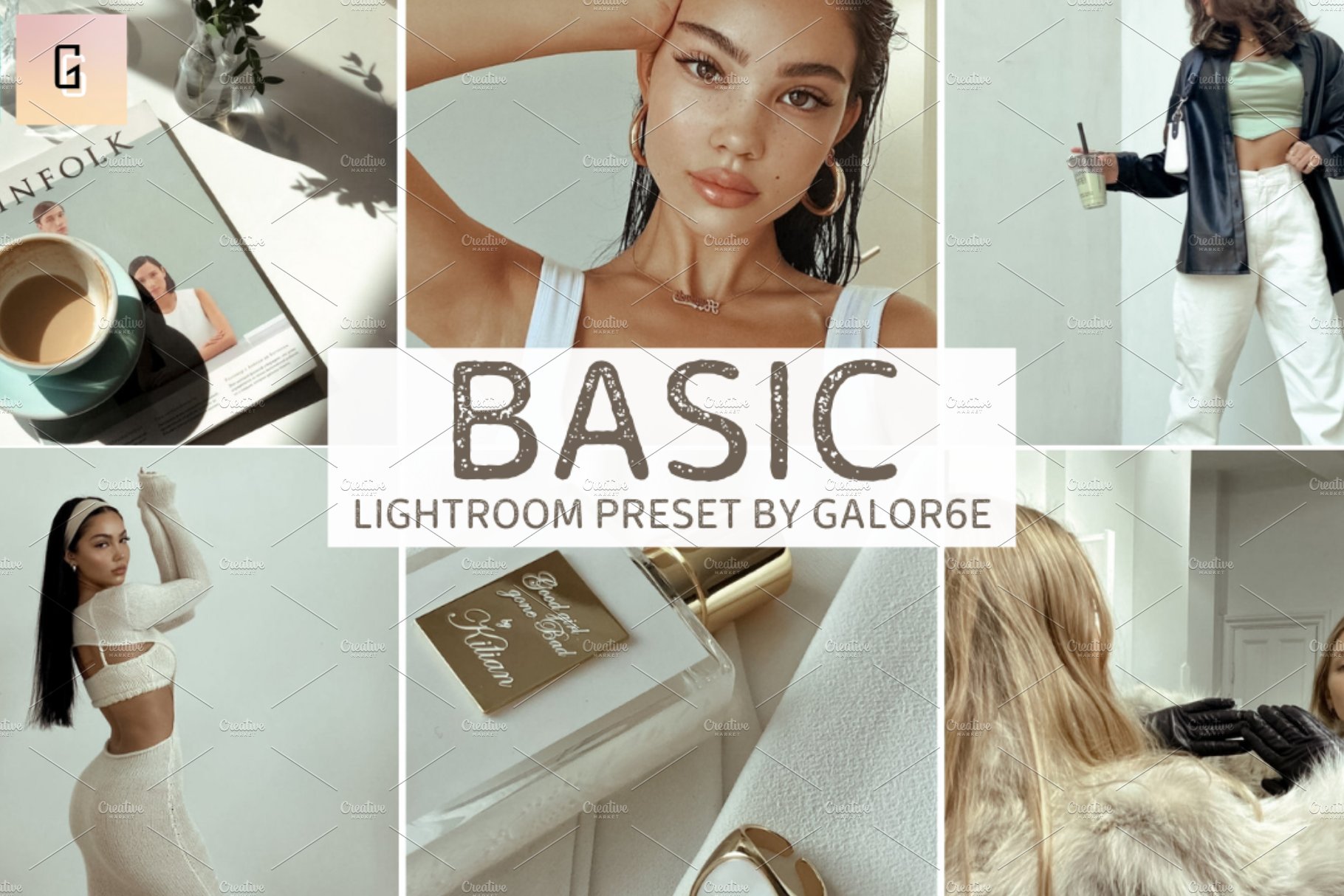 Lightroom Preset BASIC by GALOR6Ecover image.