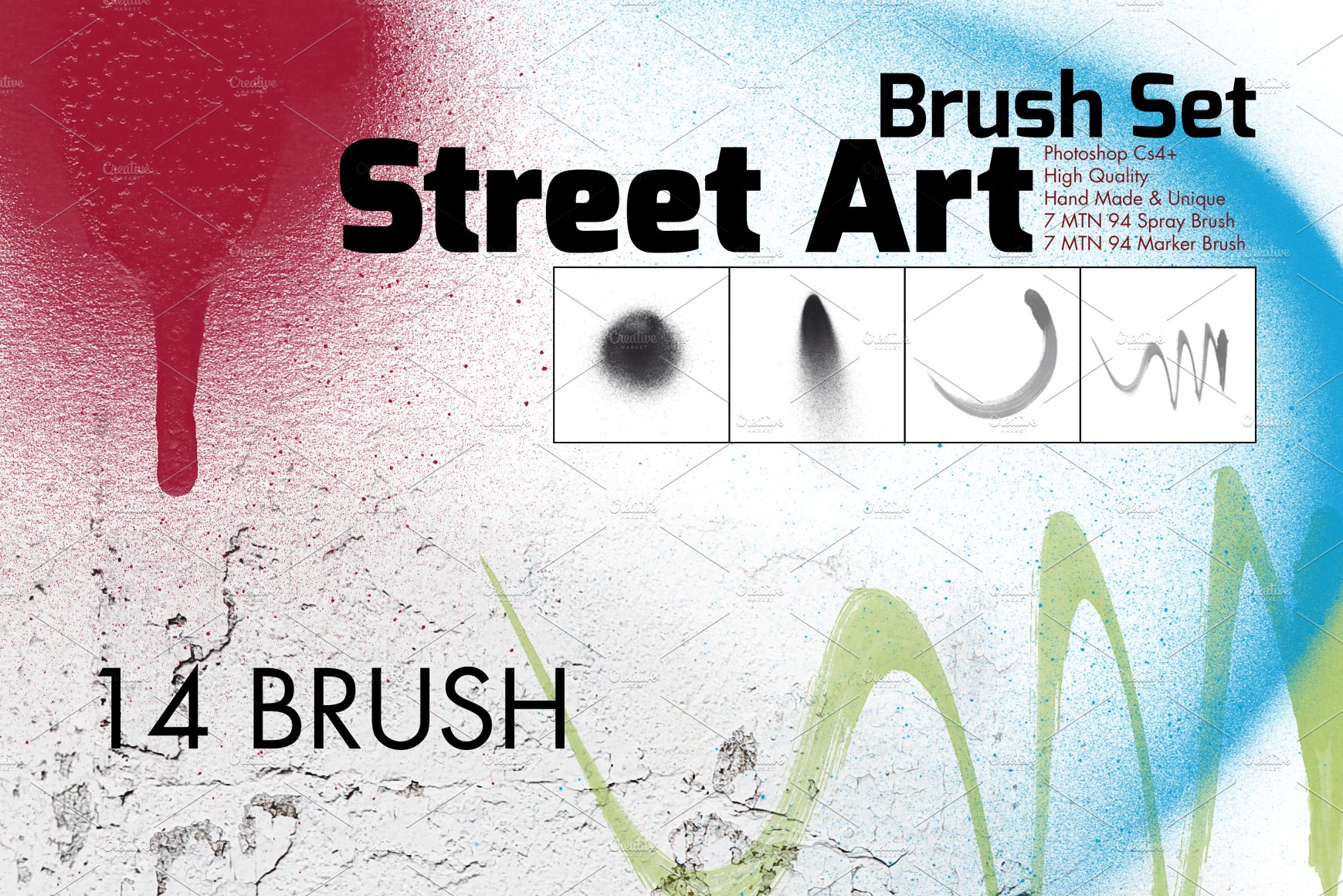Street Art Brush Setcover image.
