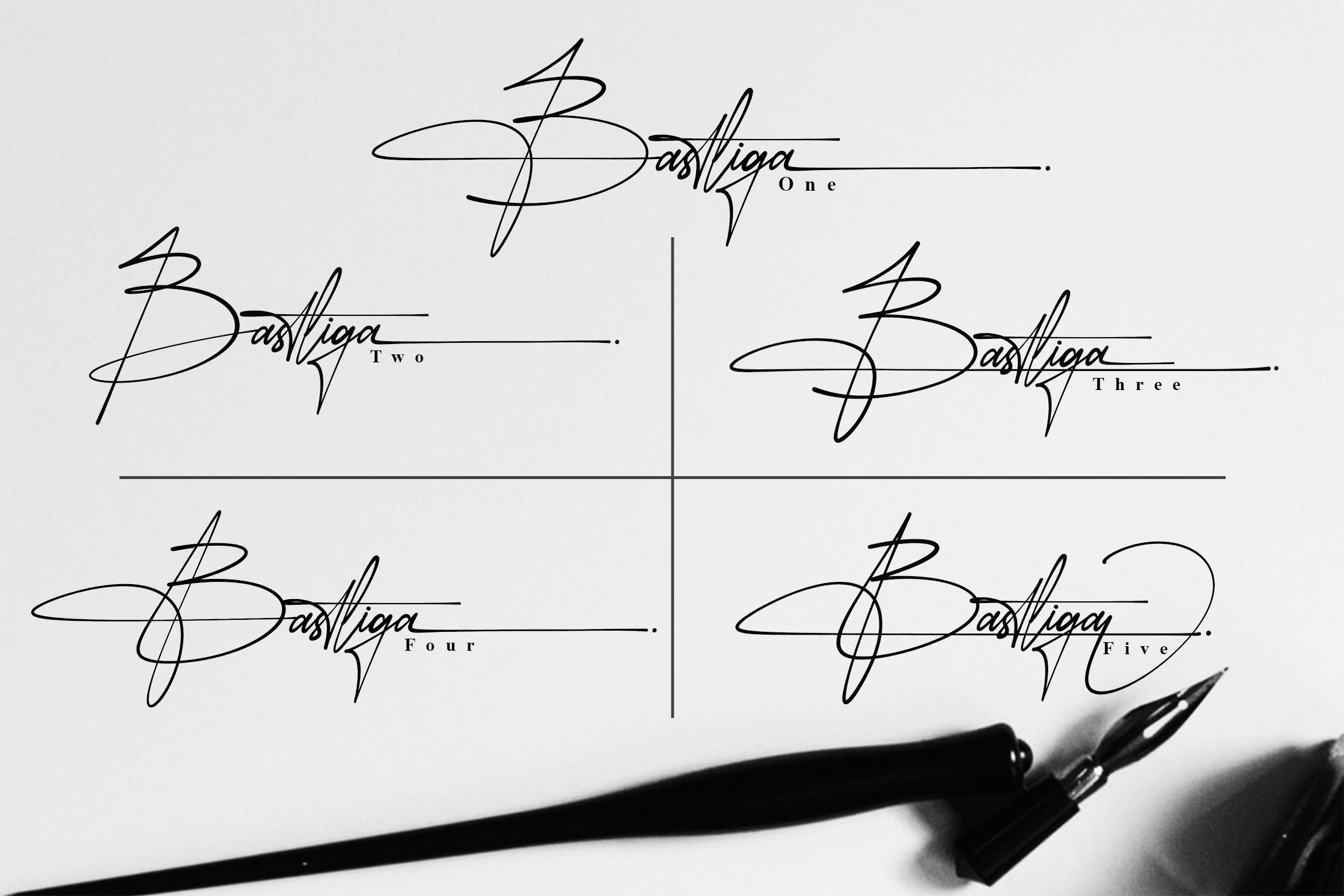 Bastliga 5 Realistic Signature Vol.1 preview image.
