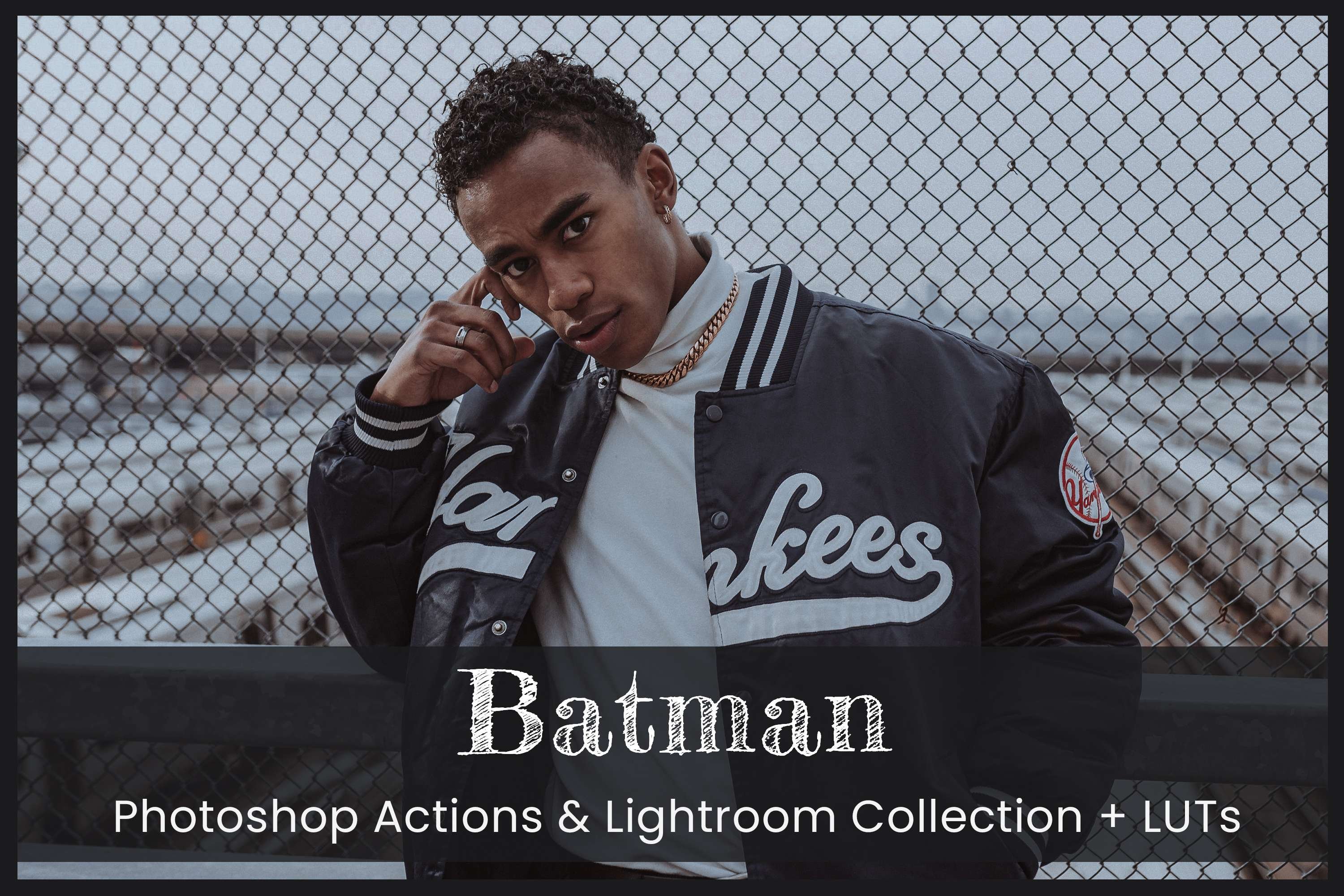 Batman Preset Photoshop Actionscover image.