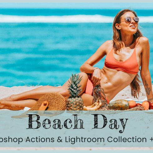 Beach Day Lightroom Presets Desktopcover image.