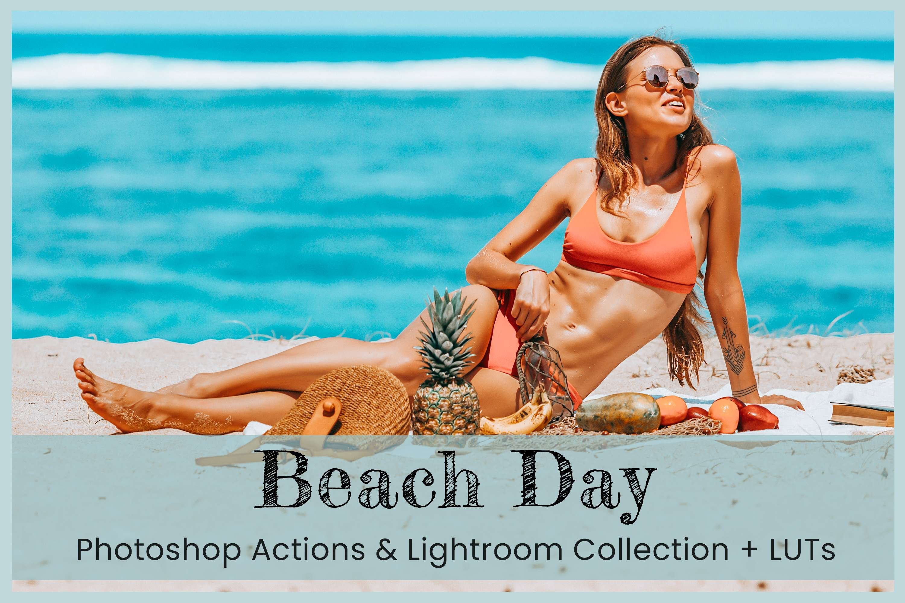 Beach Day Lightroom Presets Desktopcover image.