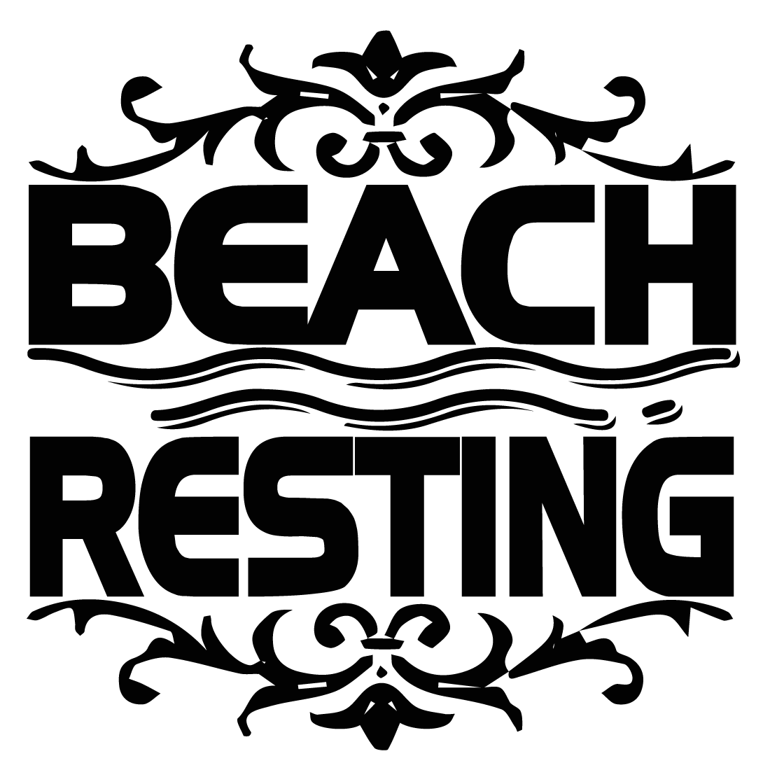 Beach Resting preview image.