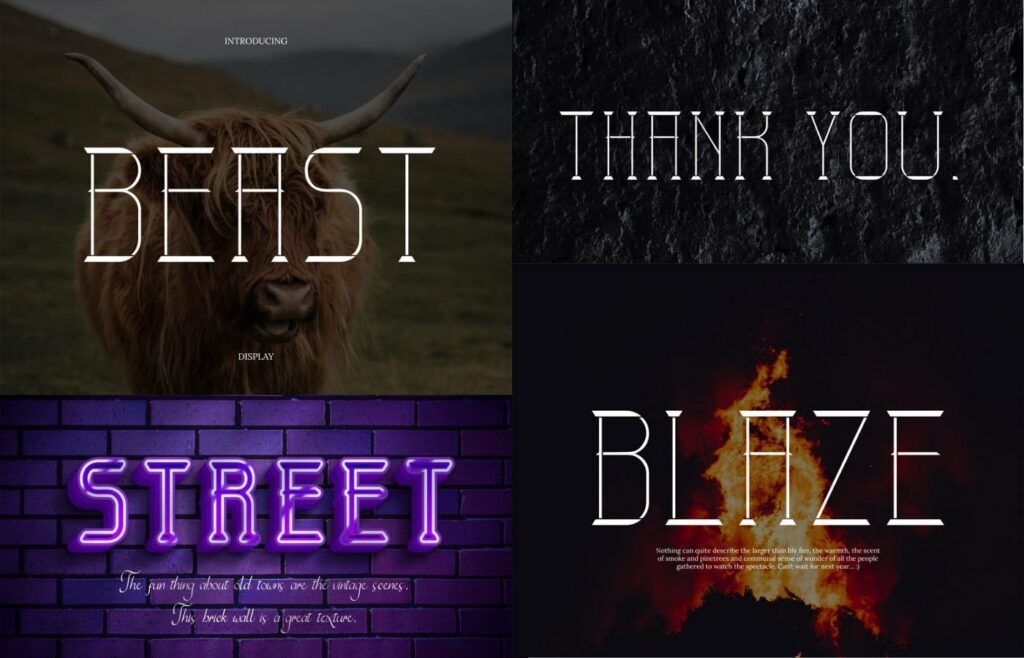 Modern Font Bundle Vol. 1 – MasterBundles