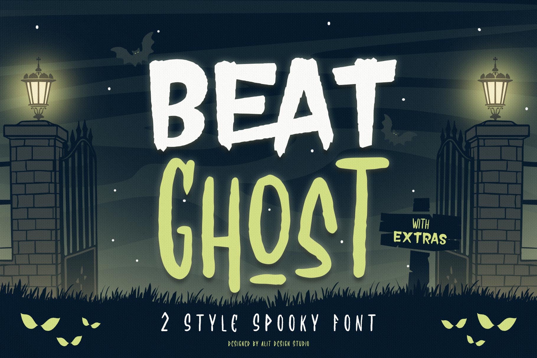 Beat Ghost Typeface cover image.