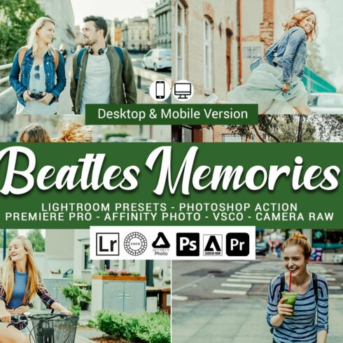 Beatles Memories Lightroom Presetscover image.