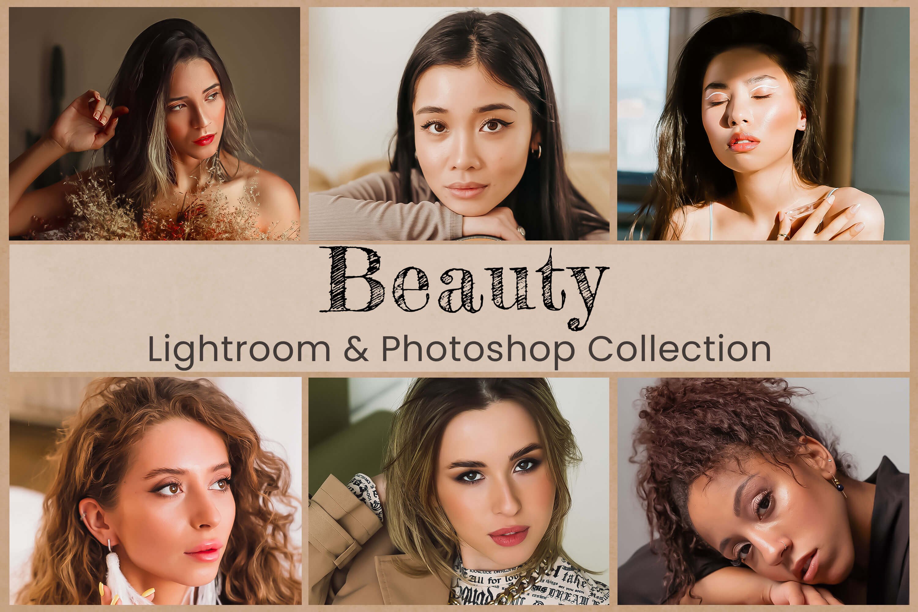 Beauty Lightroom Presets Photoshopcover image.