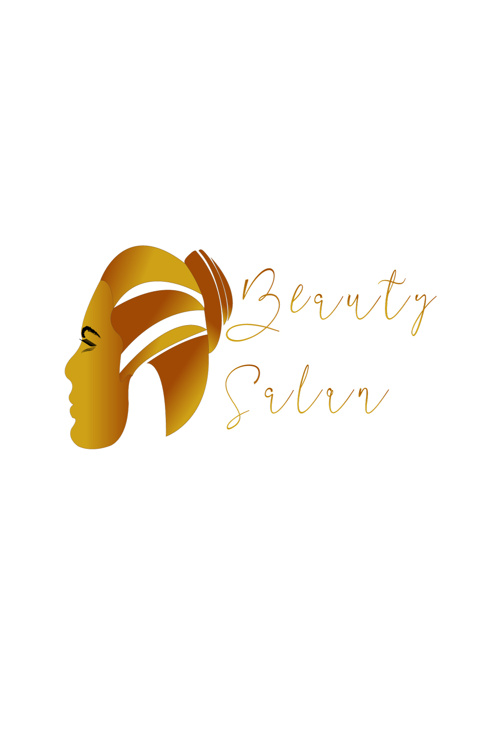 Beauty Salon - Logo pinterest preview image.