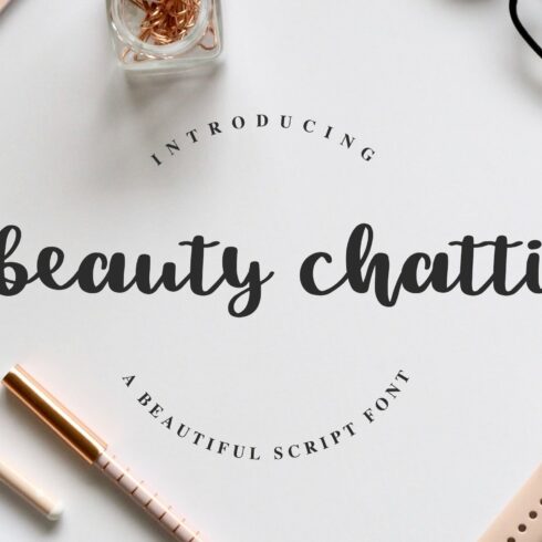 Beauty Chatti - Script Font cover image.